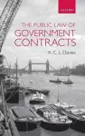 The Public Law of Government Contracts cover