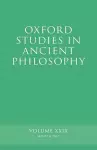 Oxford Studies in Ancient Philosophy XXIX cover