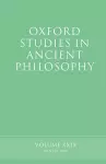 Oxford Studies in Ancient Philosophy XXIX cover