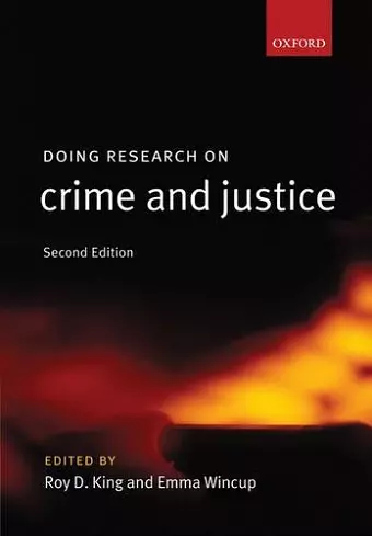 Doing Research on Crime and Justice cover