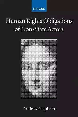 Human Rights Obligations of Non-State Actors cover