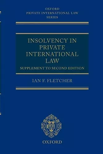 Insolvency in Private International Law: Supplement to Second Edition cover