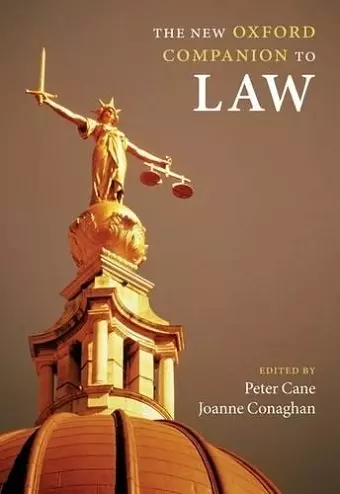 The New Oxford Companion to Law cover
