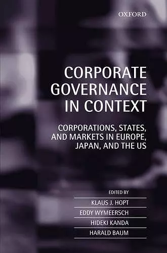 Corporate Governance in Context cover