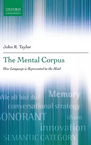 The Mental Corpus cover