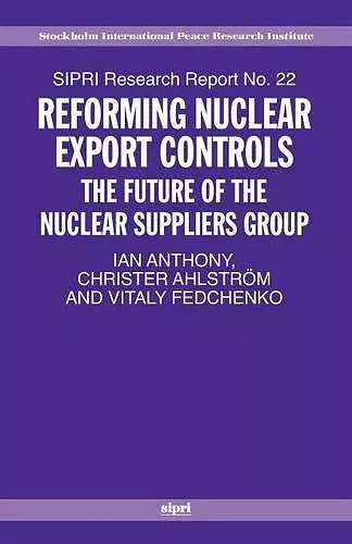 Reforming Nuclear Export Controls cover