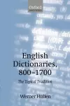 English Dictionaries, 800-1700 cover