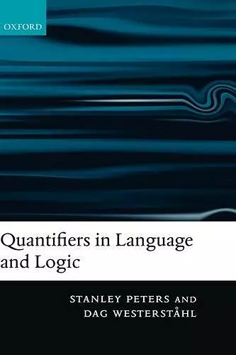 Quantifiers in Language and Logic cover