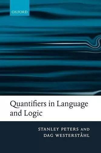 Quantifiers in Language and Logic cover