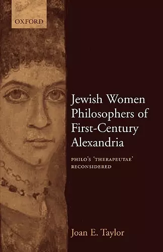 Jewish Women Philosophers of First-Century Alexandria cover