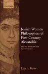 Jewish Women Philosophers of First-Century Alexandria cover