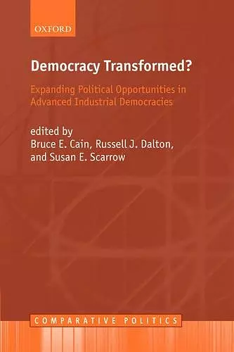 Democracy Transformed? cover