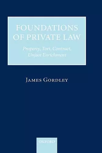 Foundations of Private Law cover
