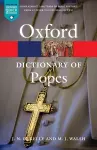 A Dictionary of Popes cover
