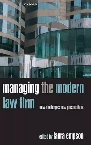 Managing the Modern Law Firm cover