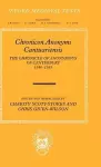 Chronicon Anonymi Cantuariensis cover