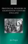 Provincial Readers in Eighteenth-Century England cover