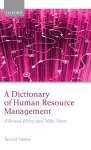 A Dictionary of Human Resource Management cover