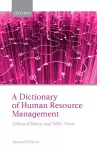 A Dictionary of Human Resource Management cover