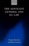 The Advocate General and EC Law cover