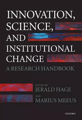 Innovation, Science, and Institutional Change cover