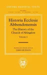 Historia Ecclesie Abbendonensis cover