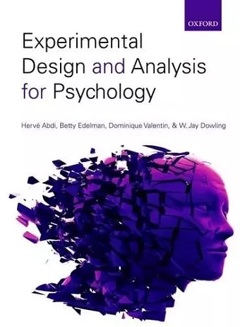 Experimental Design and Analysis for Psychology cover