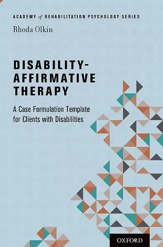 Disability-Affirmative Therapy cover