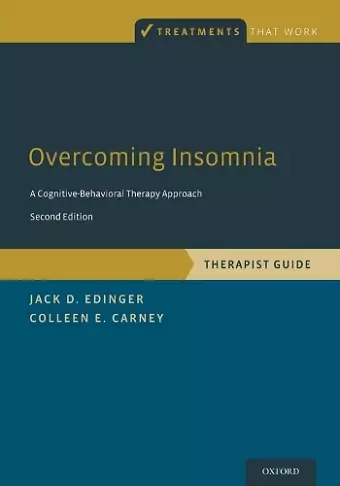 Overcoming Insomnia cover