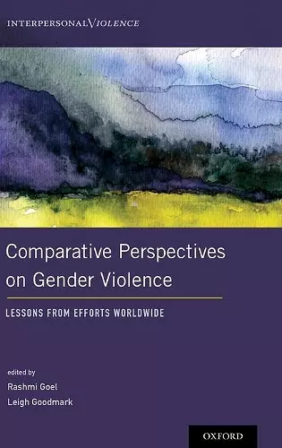 Comparative Perspectives on Gender Violence cover