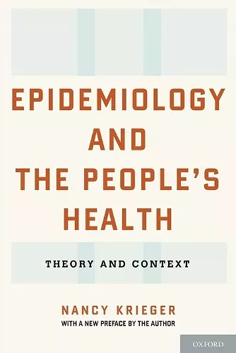 Epidemiology and the People's Health cover