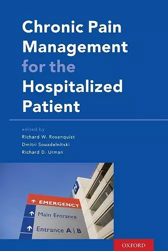 Chronic Pain Management for the Hospitalized Patient cover