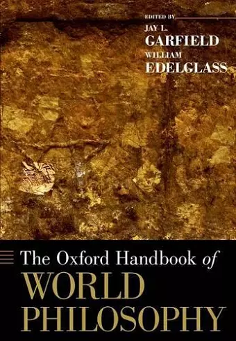 The Oxford Handbook of World Philosophy cover