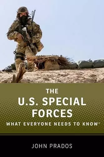 The US Special Forces cover