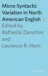 Micro-Syntactic Variation in North American English cover