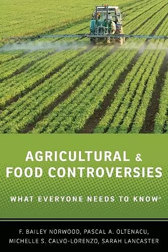 Agricultural and Food Controversies cover