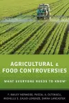 Agricultural and Food Controversies cover