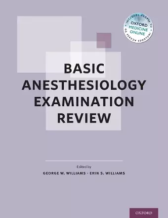 Basic Anesthesiology Examination Review cover