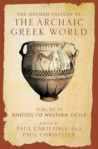 The Oxford History of the Archaic Greek World cover