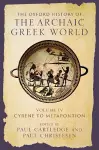 The Oxford History of the Archaic Greek World cover