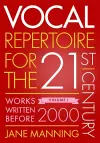 Vocal Repertoire for the Twenty-First Century, Volume 1 cover