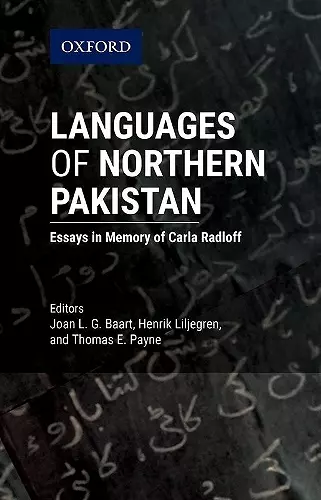 Languages of Northern Pakistan: Essays in Memory of Carla Radloff cover