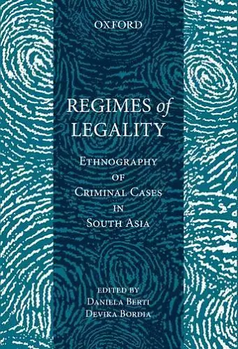 Regimes of Legality cover