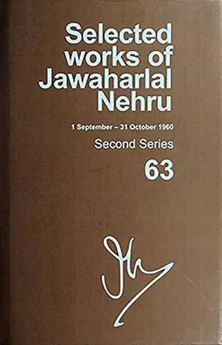 Selected Works Of Jawaharlal Nehru, Second Series, Vol 66 cover