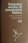 Selected Works Of Jawaharlal Nehru, Second Series, Vol 66 cover