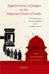 Appointment of Judges to the Supreme Court of India cover