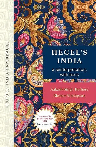 Hegel's India cover