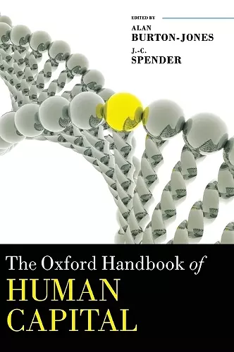 The Oxford Handbook of Human Capital cover