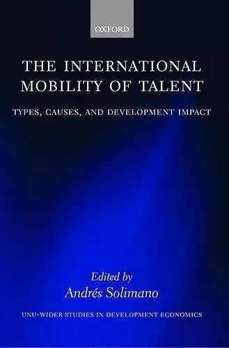 The International Mobility of Talent cover