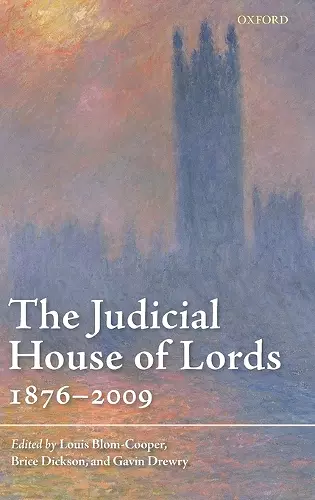 The Judicial House of Lords cover